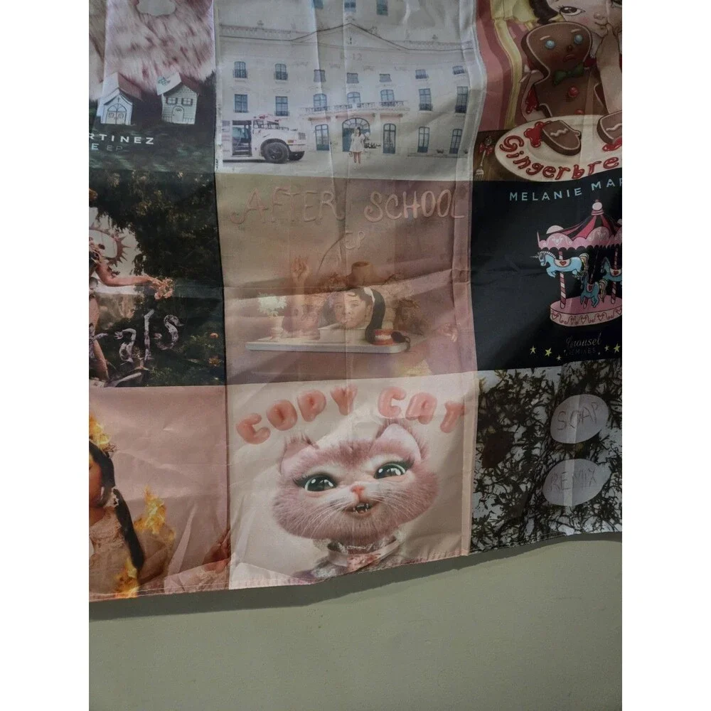 Melanie Martinez music album cover collage tapestry